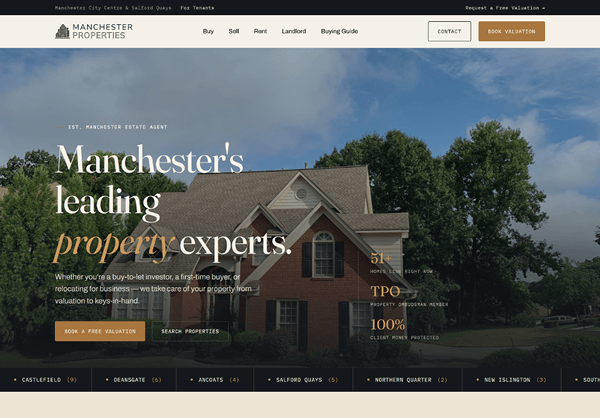 AI generated website design turning into a live WordPress site
